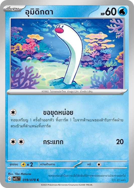 019/078 SV1S T Thai Scarlet ex Umidigda  ( C )