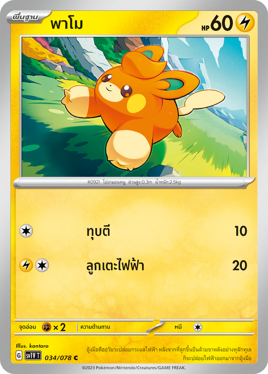 034/078 SV1V T VIOLET THAI  Pamo (C)