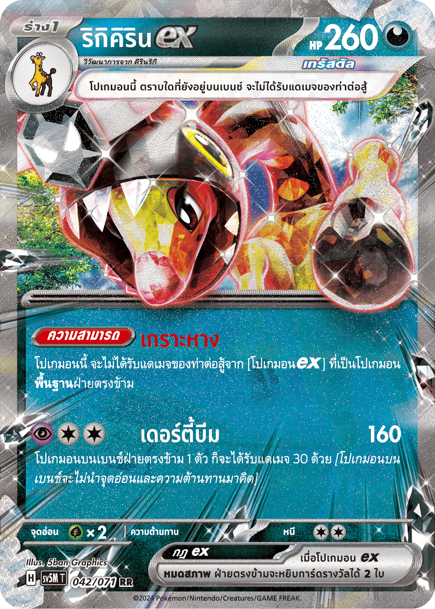 042/071 SV5M T THAI Cyber Justice Rikikirin ex (RR)
