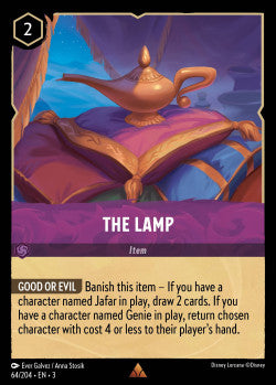 064/204 The Lamp Disney Lorcana into the inklands Rare