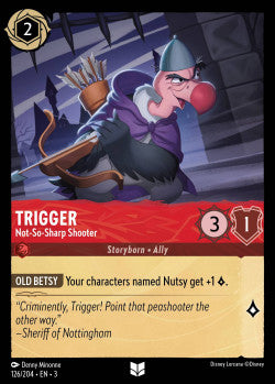 126/204 Trigger - Not-So-Sharp Shooter Disney Lorcana into the inklands Uncommon