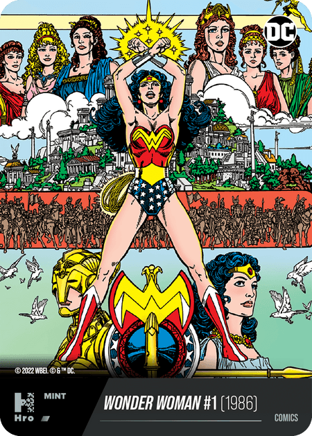 Wonder Woman #1 (1986) - COMIC COVERS ( HRO Chapt 1-035 ) -