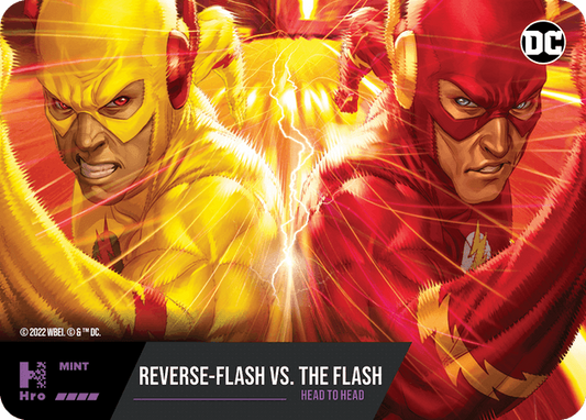 Reverse-Flash VS. The Flash HEAD-TO-HEADS ( HRO Chapt 1-097 ) - Collectible Trading Cards