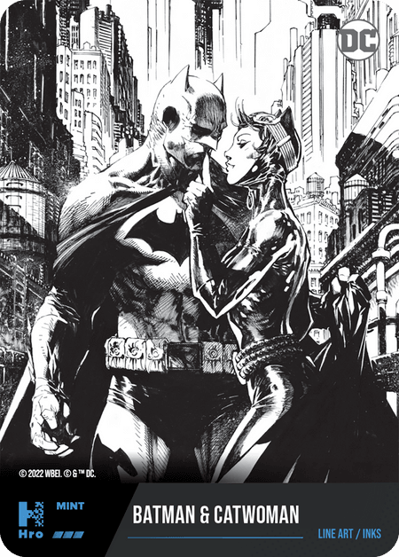 Batman & Catwoman LINE ART/INKS( HRO Chapt 1-082 ) -