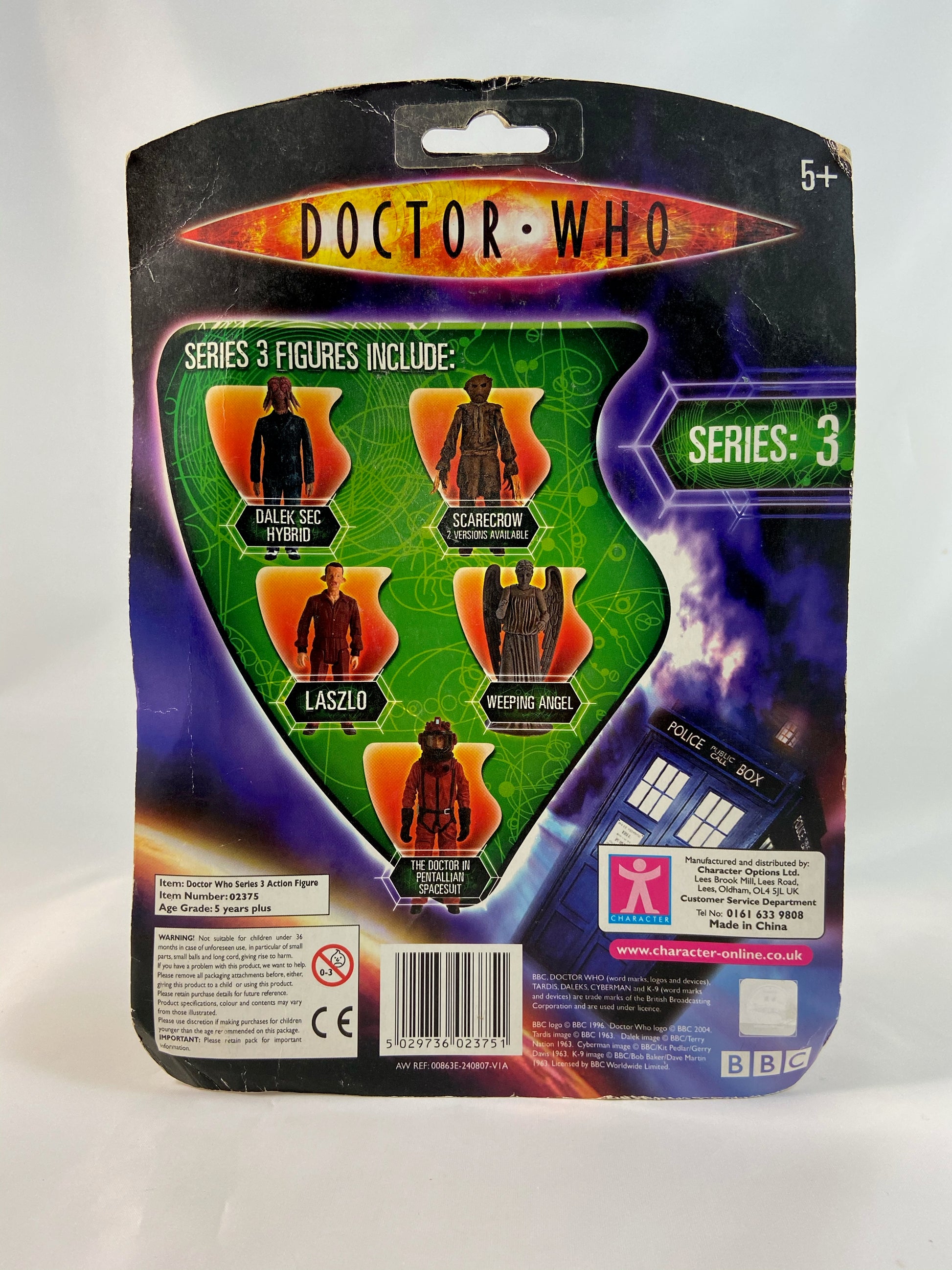 2006 Character Options Dr Who Series Laszlo - Action Figure