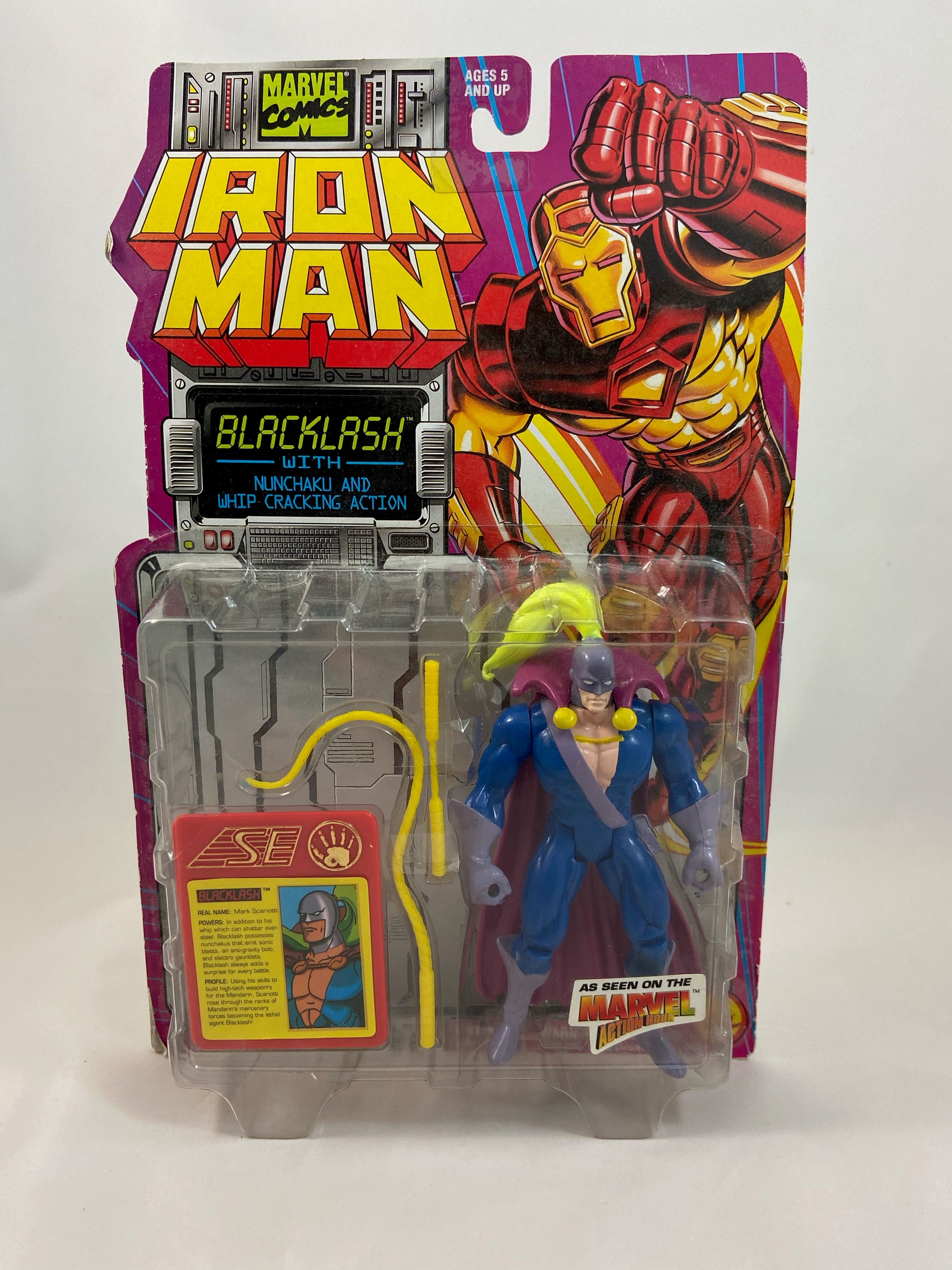 Toy Biz Iron Man Animated: Blacklash MOC - Action Figure