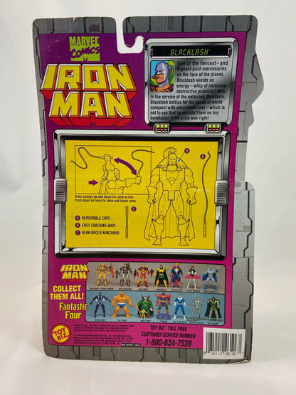 Toy Biz Iron Man Animated: Blacklash MOC - Action Figure