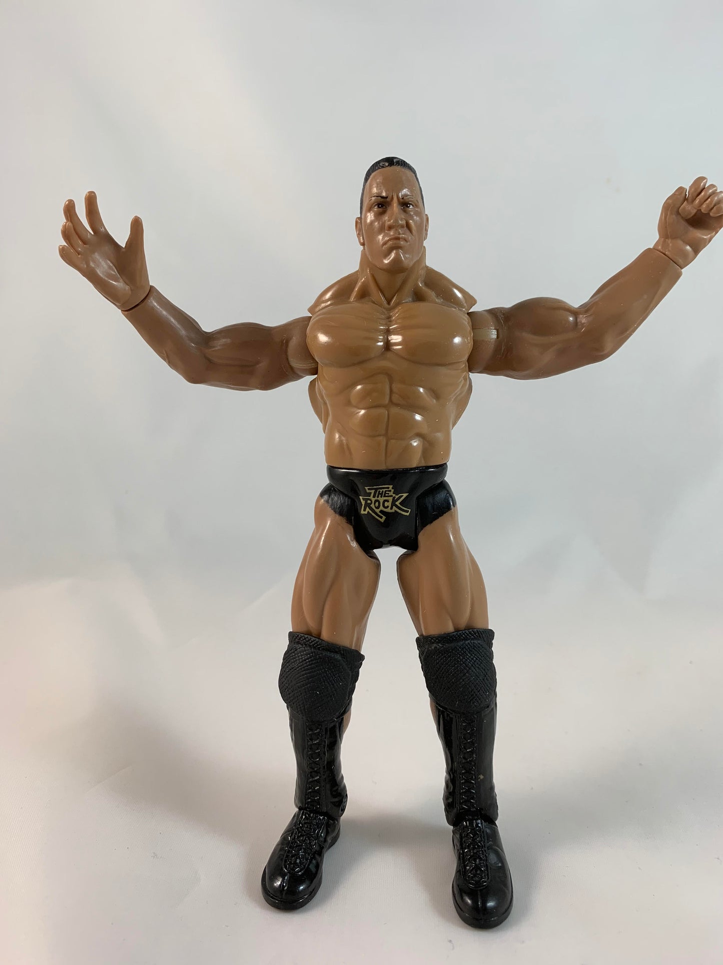 1999 Jakks Pacific Titon Tron WWE The Rock - Loose Action Figure
