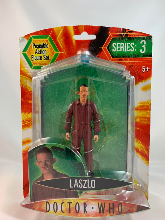 2006 Character Options Dr Who Series 3 Laslo MOC - Action Figure