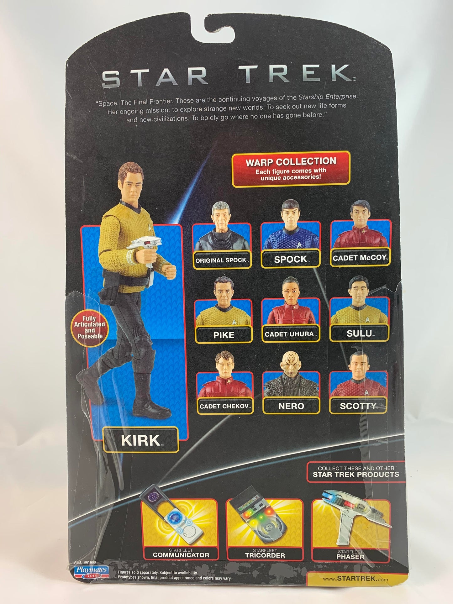 Playmates Star Trek Warp Collection Scotty MIB - Action Figure