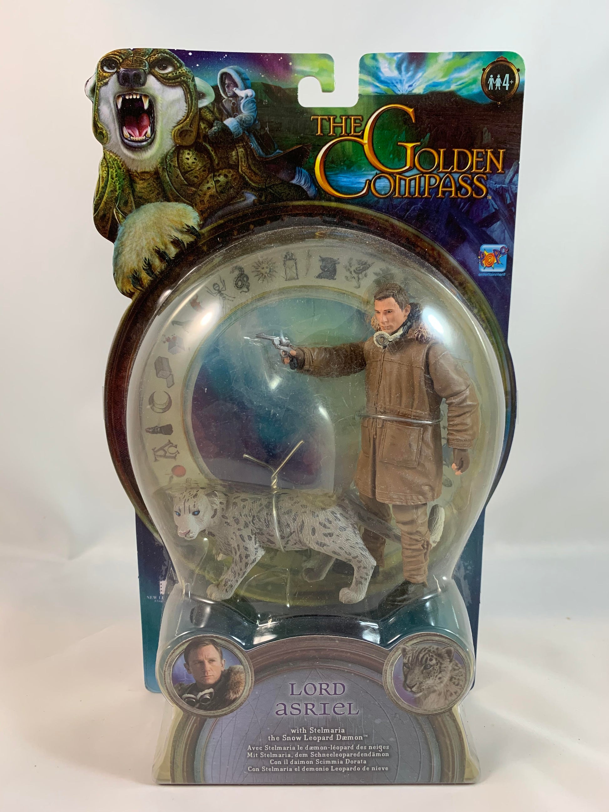 Popco The Golden Compass Lord Asriel & Snow Leopoard MIB - Action Figure