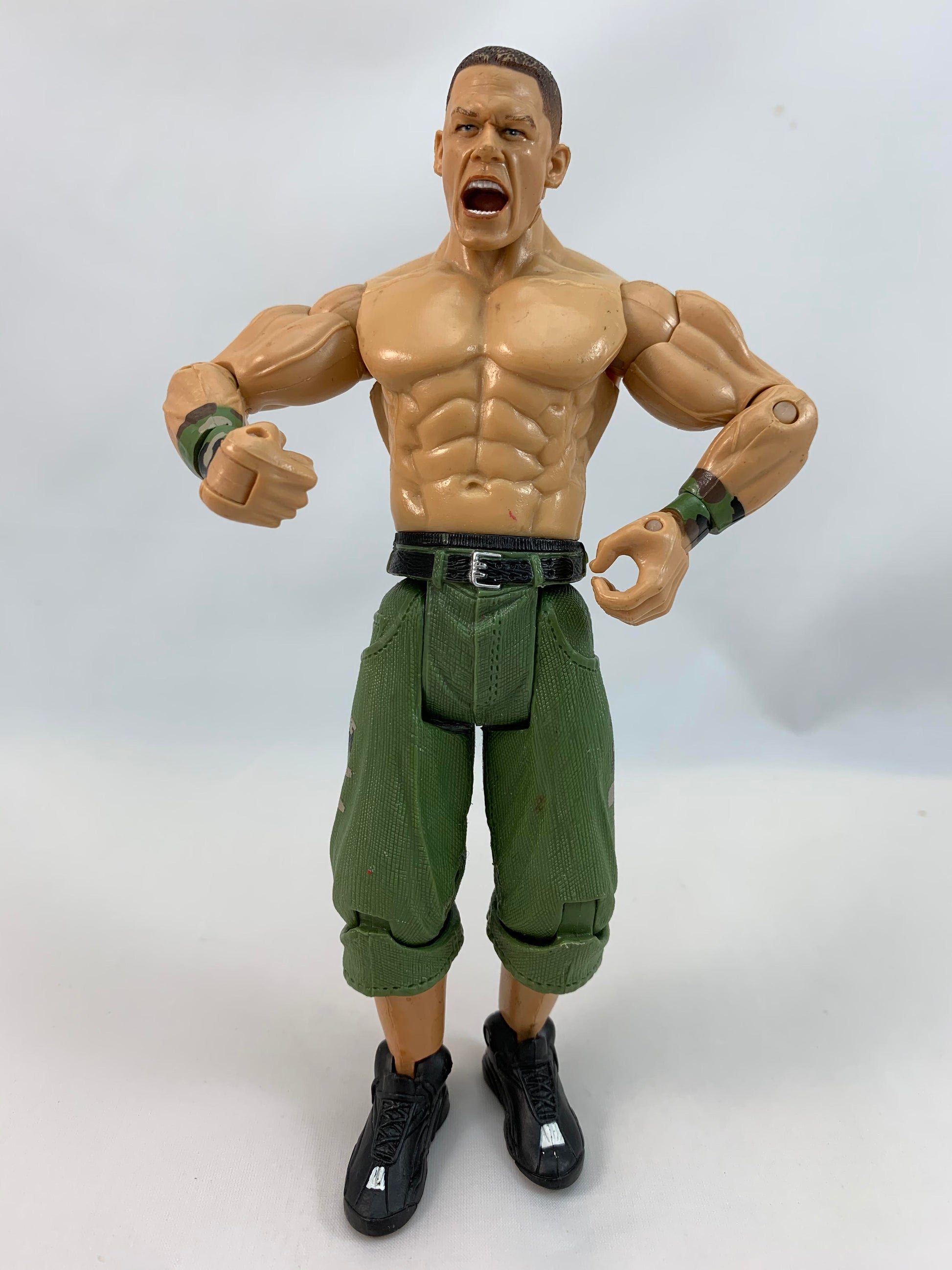 Jakks Pacific Wrestling Figure John Cena Aggression 2003 - Loose Action Figure