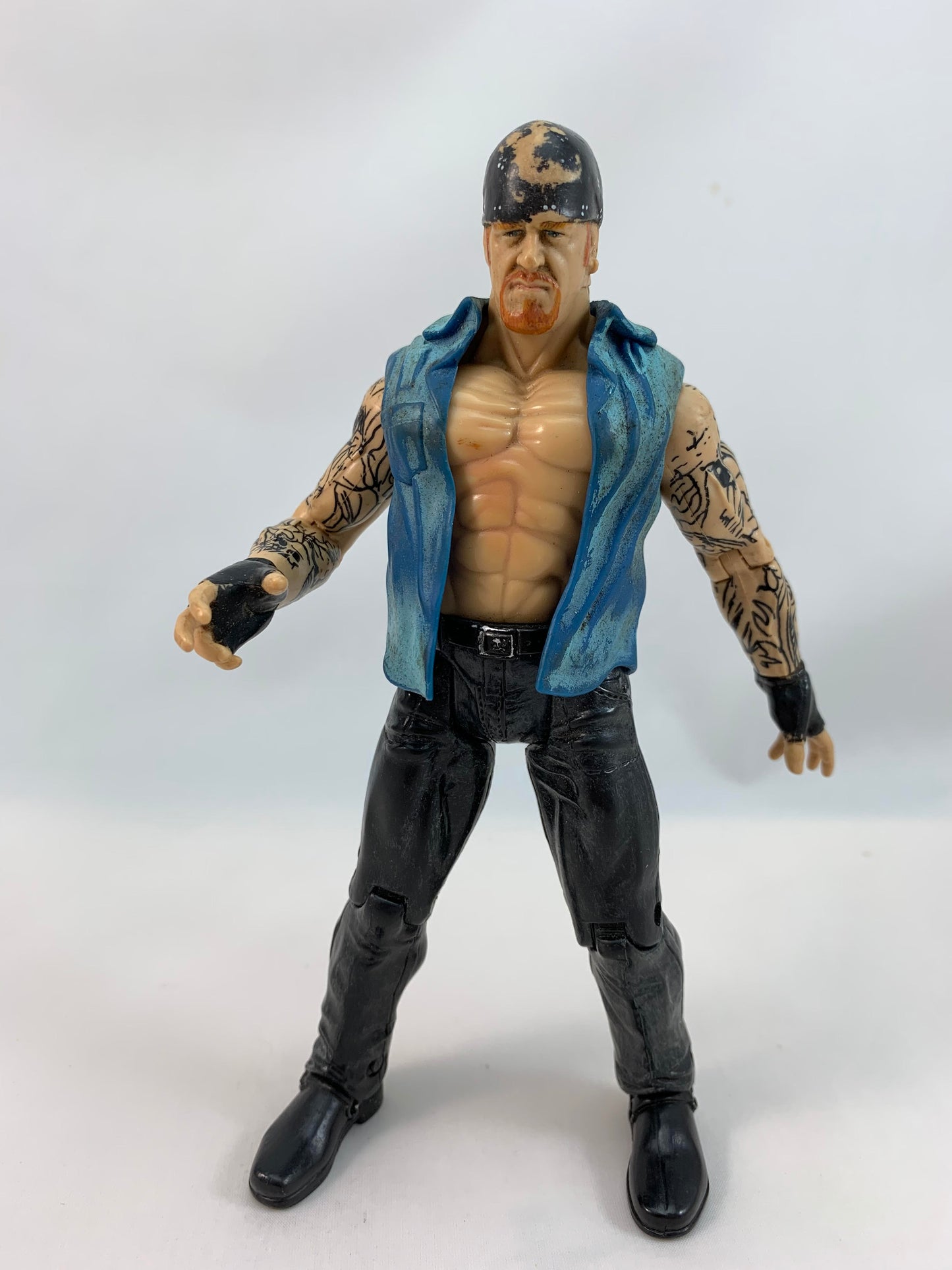Jakks Pacific Titan Tron Live 2000 Undertaker American Bad Ass - Loose Action Figure