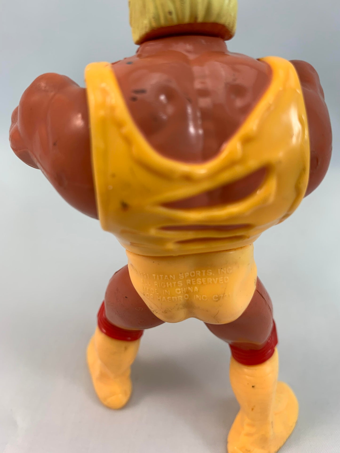 LJN 1991 Titan Sports Hulk Hogan Wrestling Action Figure Series 2 - Loose Action Figure