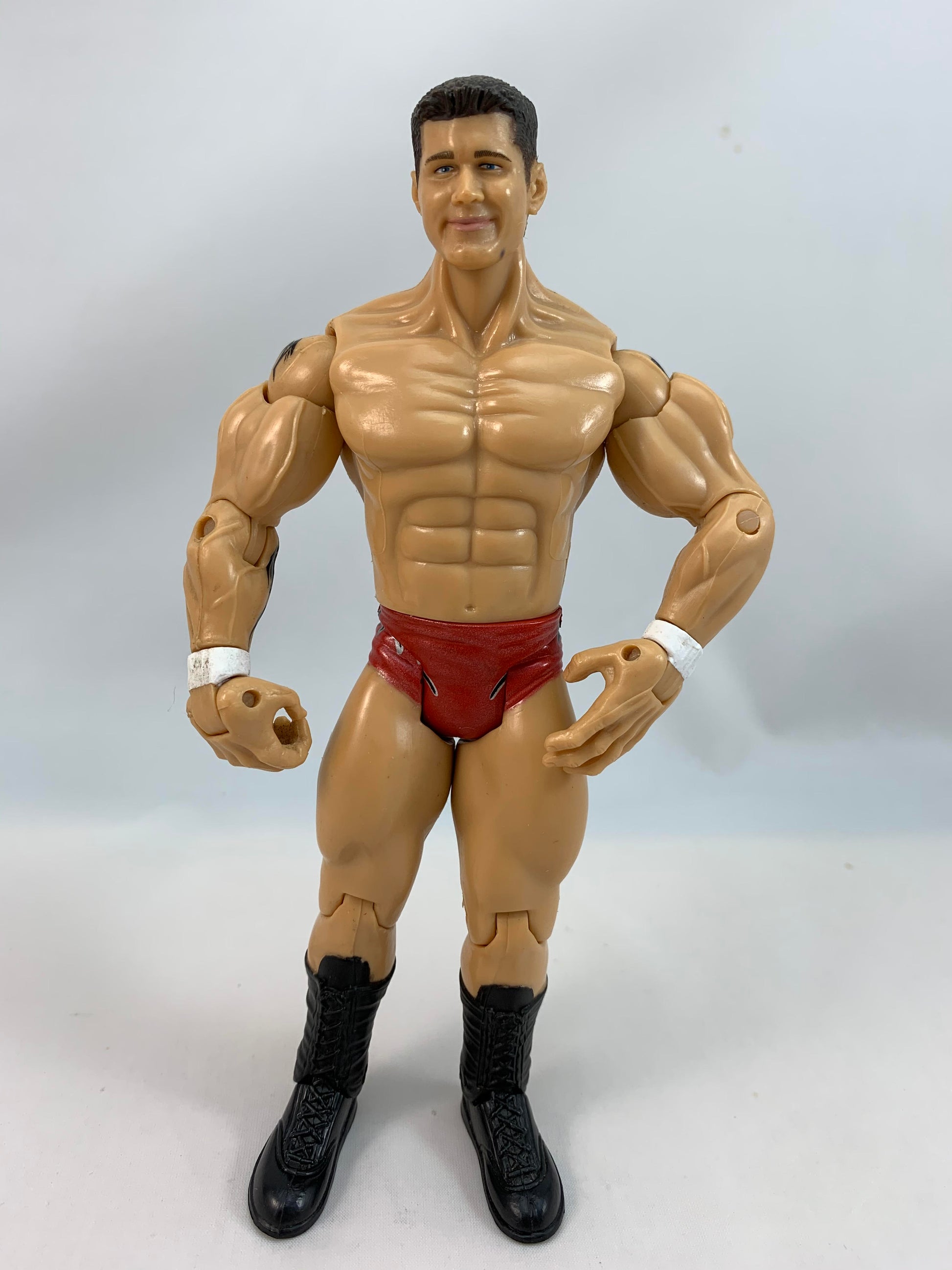 Jakks Pacific Randy Orton Viper RKO W-028-015 with RED trunks - Loose Action Figure