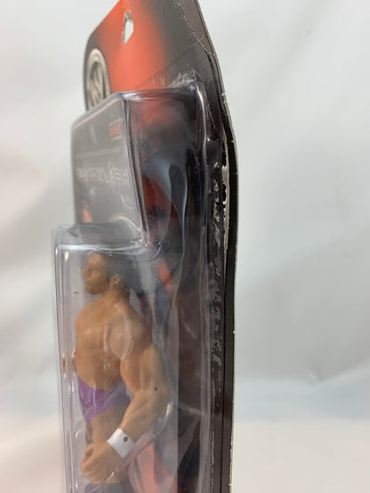 2003 Jakks Pacific Backlash Series 3 Triple H short hair w/ purple trunks MOC - Action Figure