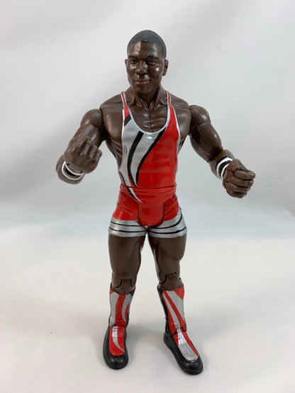 2003 Jakks Pacific SHELTON BENJAMIN RED SILVER WRESTLER - Loose Action Figure