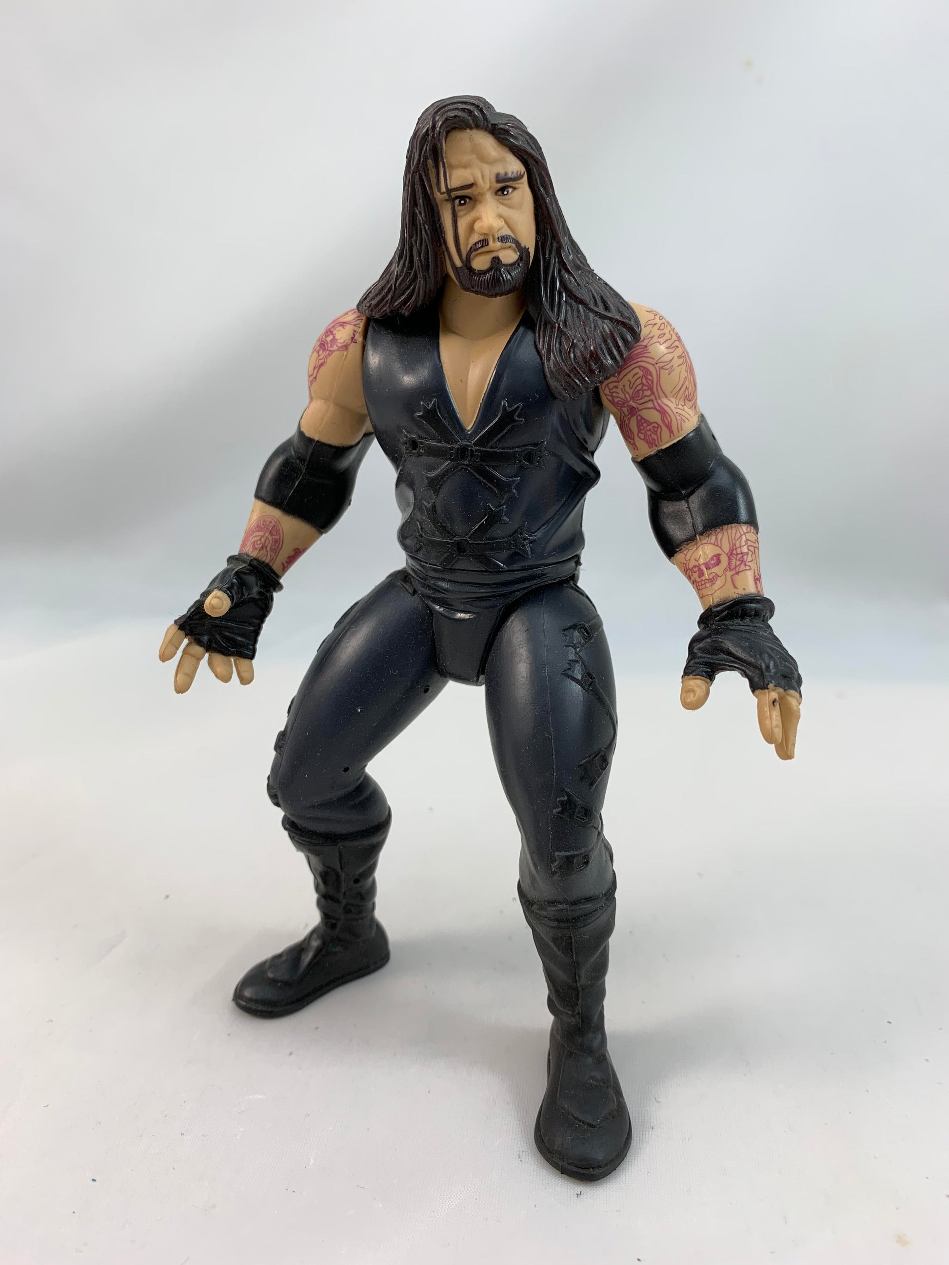 1998 Jakks Pacific Undertaker Titan Tron Sports with Cloak - Loose Action Figure