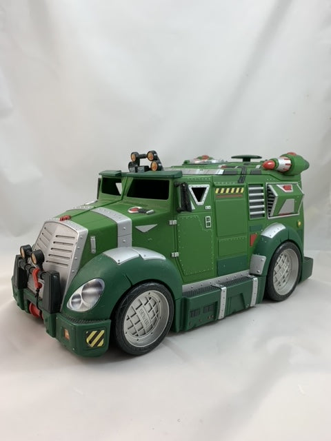 Playmates 2002 Teenage Mutant Ninja Turtles TMNT Battle Shell Armored Truck  with original box