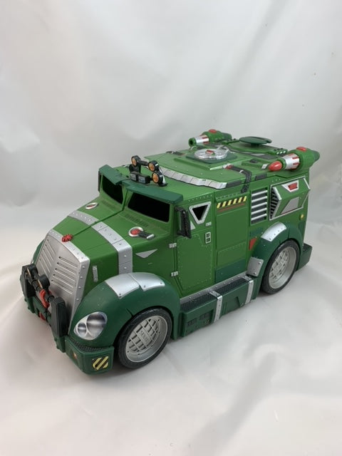 Playmates 2002 Teenage Mutant Ninja Turtles TMNT Battle Shell Armored Truck  with original box