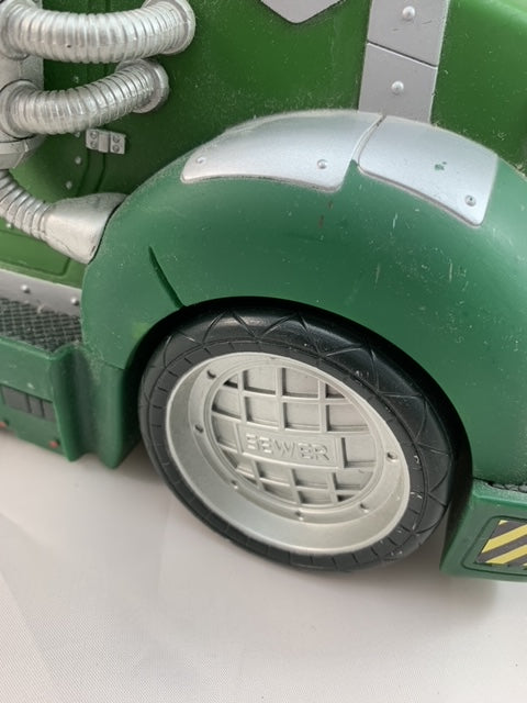 Playmates 2002 Teenage Mutant Ninja Turtles TMNT Battle Shell Armored Truck with original box - Vehicle