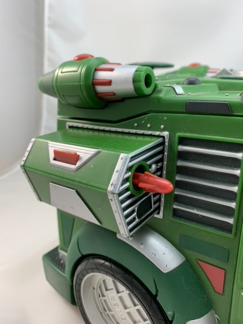 Playmates 2002 Teenage Mutant Ninja Turtles TMNT Battle Shell Armored Truck  with original box