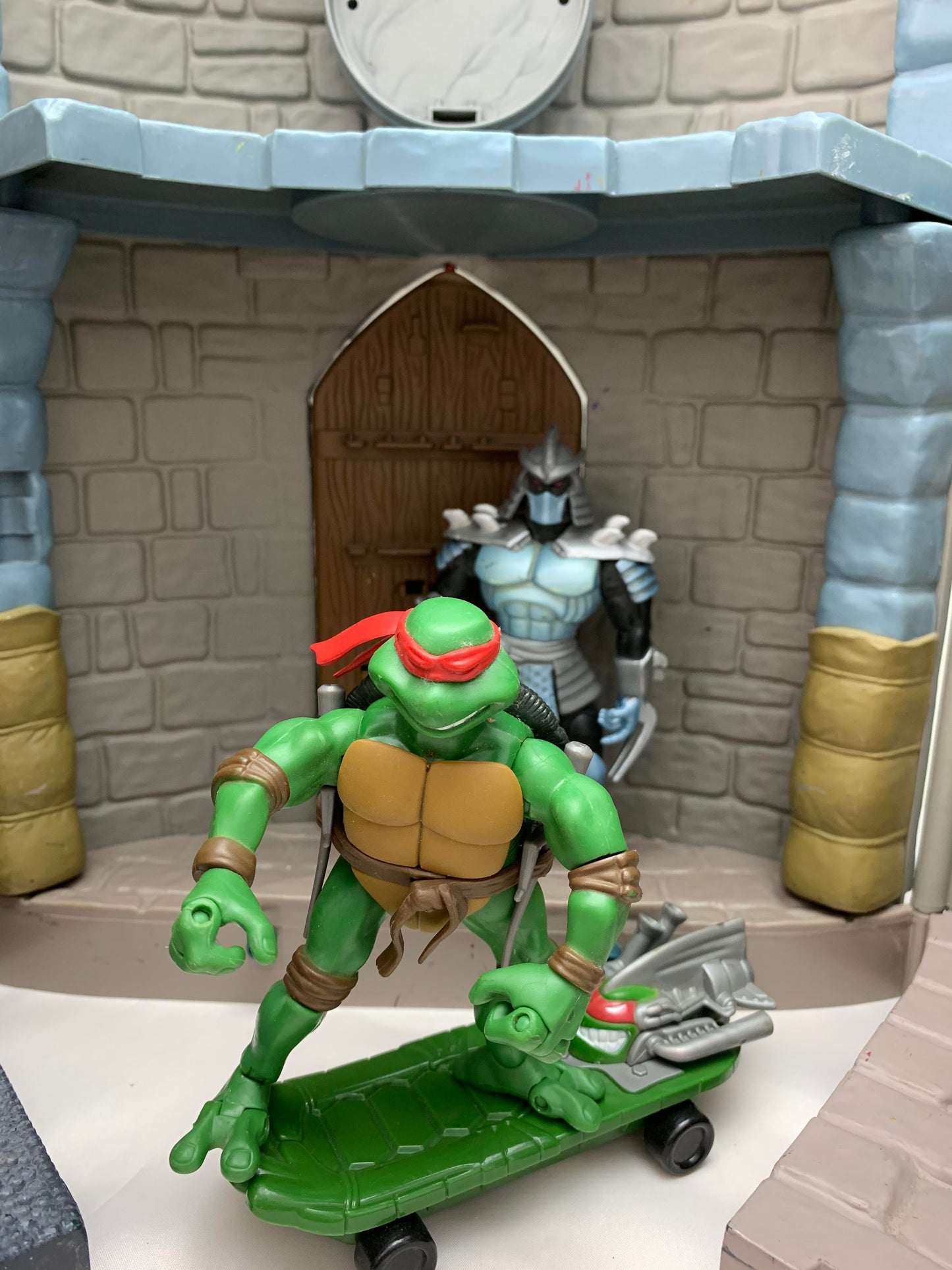 Playmates 2003 Teenage Mutant Ninja Turtles TMNT Sewer Lair Playset no figures - Playset