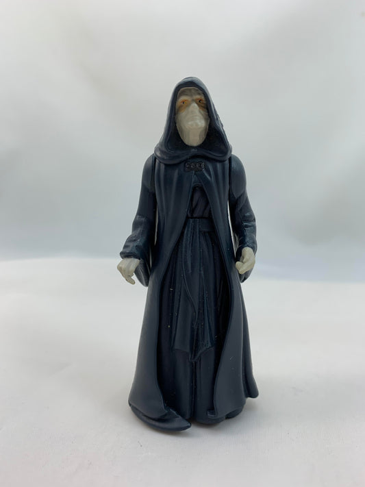 Kenner Vintage Star Wars: POTF Power of the Force Green Card Emperor Palpatine (no walking stick) COO LFL China 1997 - Loose Action Figure