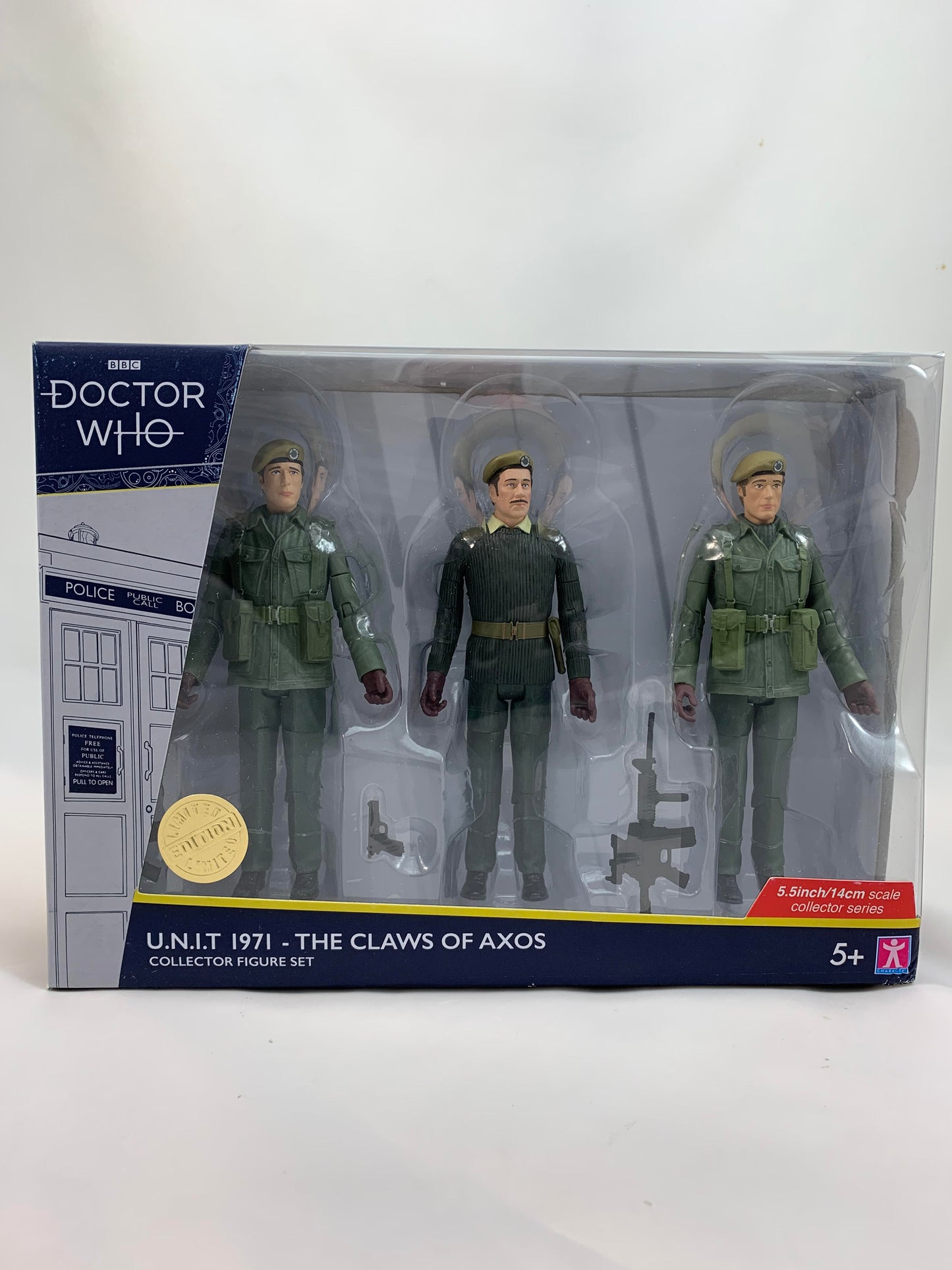 Character Doctor Who UNIT 1971 - The Claws Of Axos Box Set - MIB