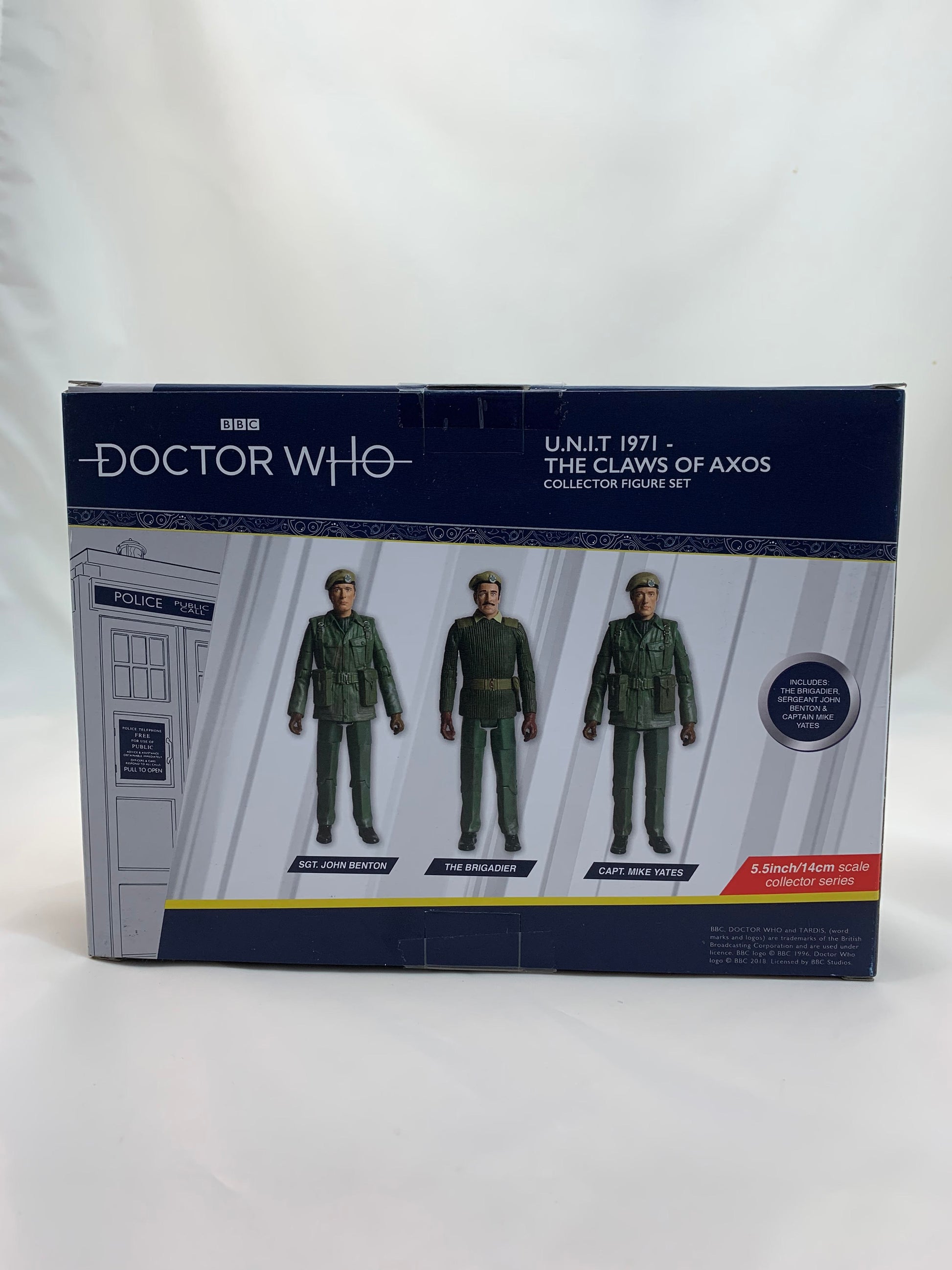 Character Doctor Who UNIT 1971 - The Claws Of Axos Box Set - MIB