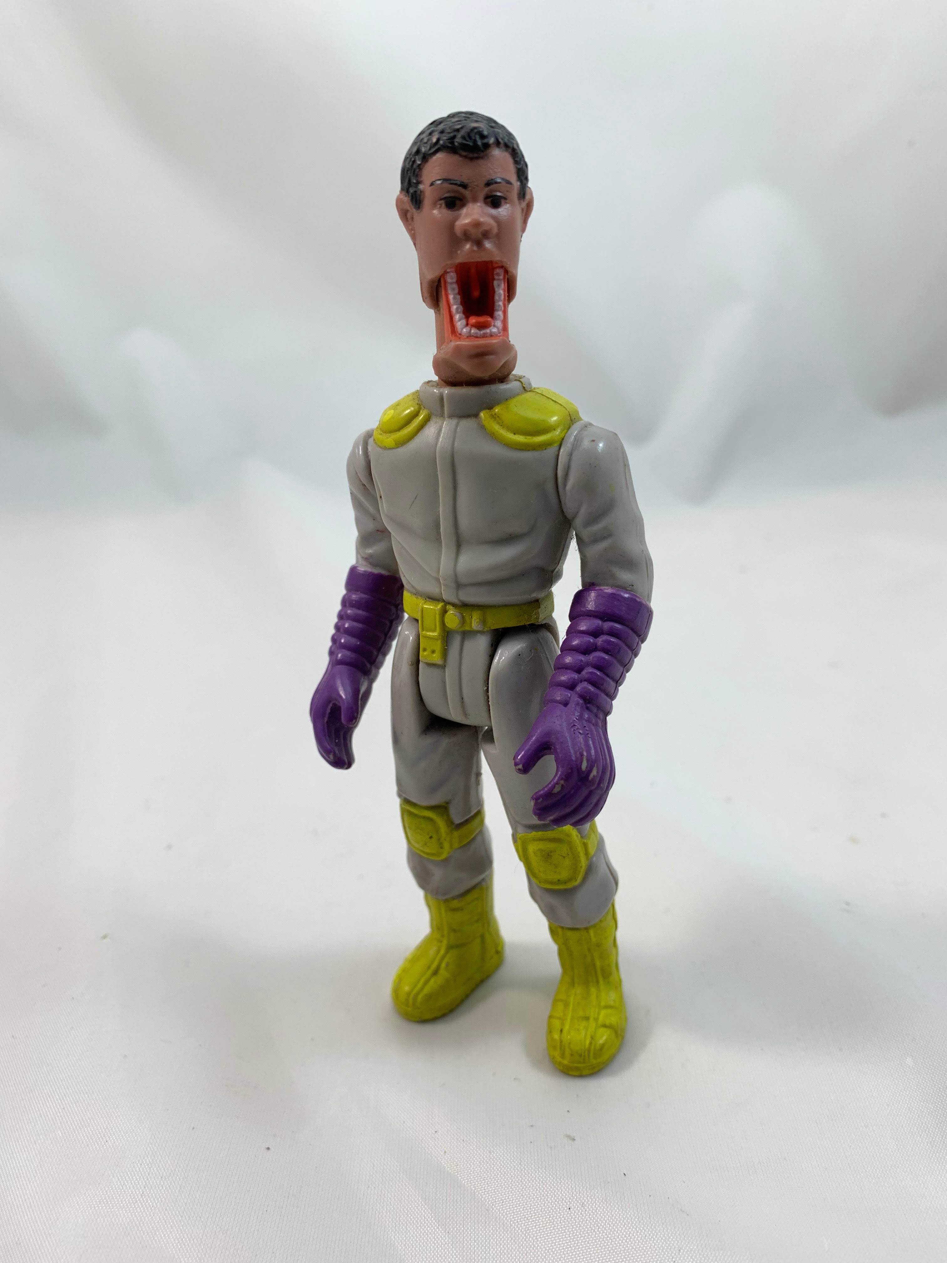 Vintage Kenner Real Ghostbusters Winston Zeddemore Fright Features 1987