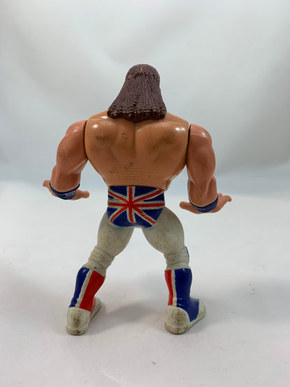 Hasbro WWF British Bulldog Figure 1991 - Loose