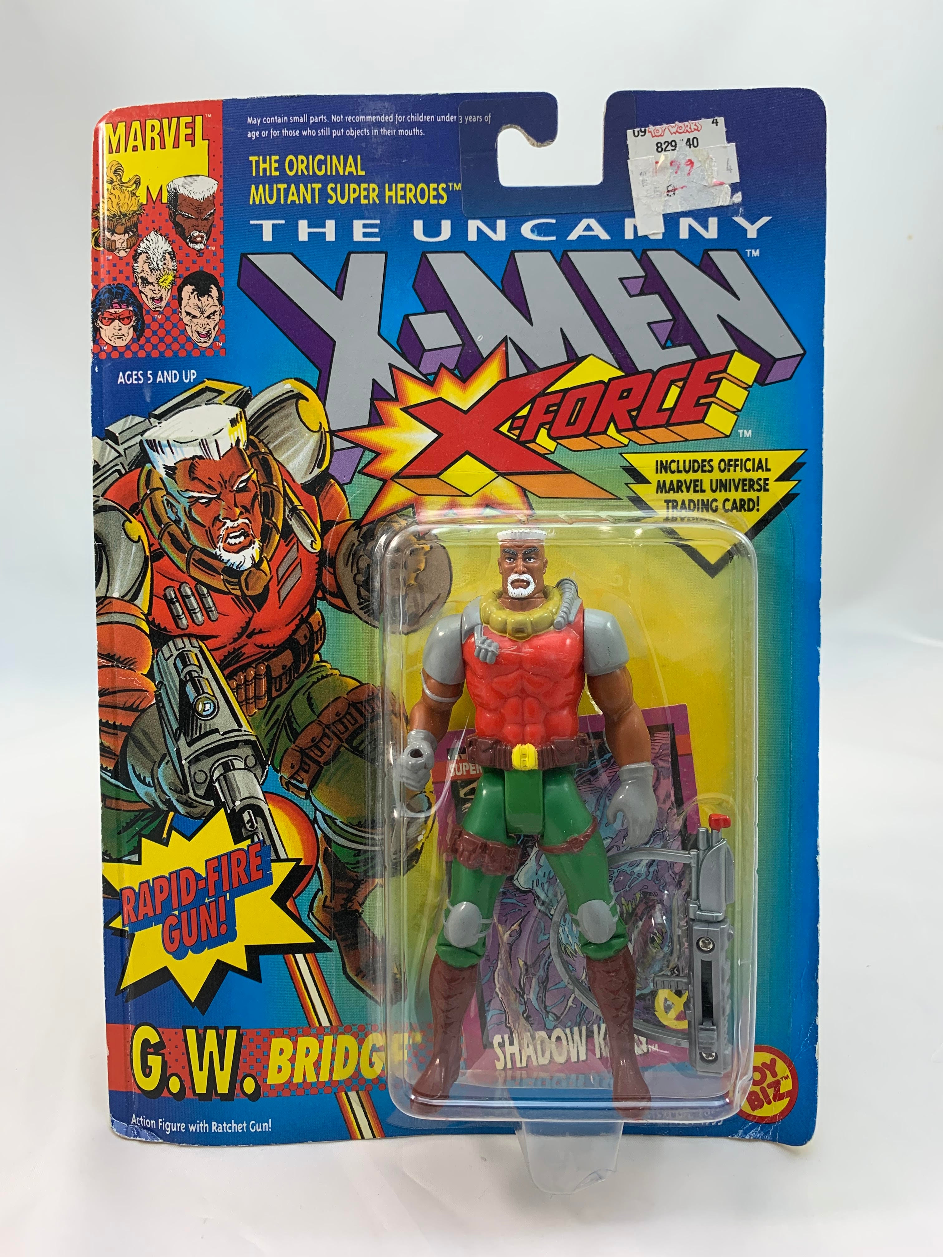 Toy BizMarvel X-Men X-Force G.W. Bridge Figure (NEW) ToyBiz 1992 