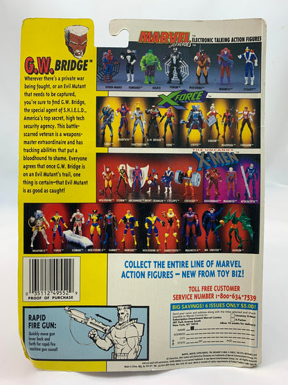 Toy BizMarvel X-Men X-Force G.W. Bridge Figure (NEW) ToyBiz 1992 - Loose