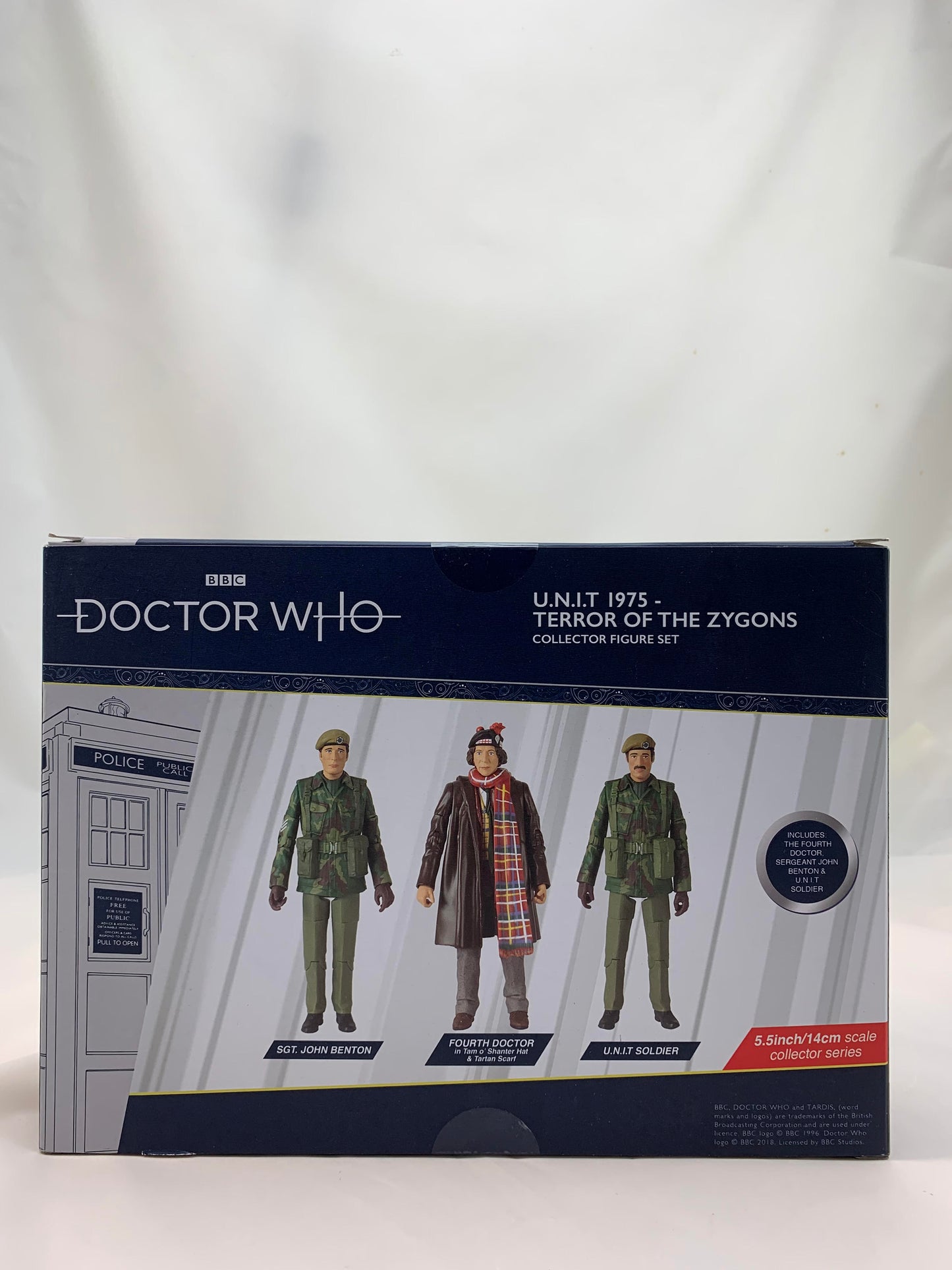 Character Options Dr Who MIB Boxed collectors sets U.N.I.T 1975 Terror of the Zygons 2020 - MOC