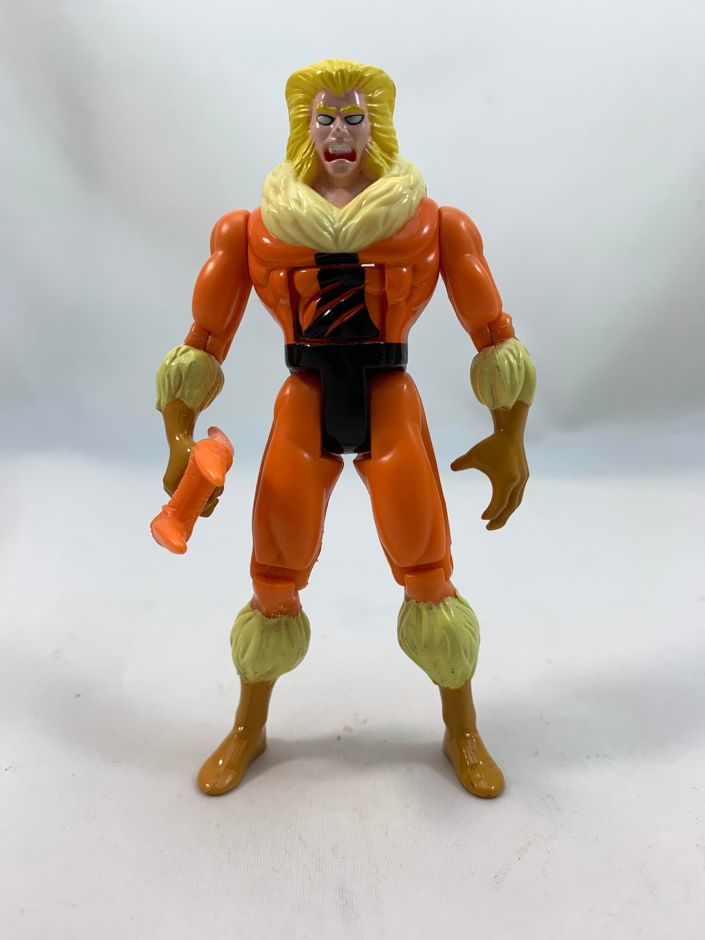 Vintage ToyBiz 1993 Marvel X-men: The Uncanny Sabertooth complete + Working - Loose