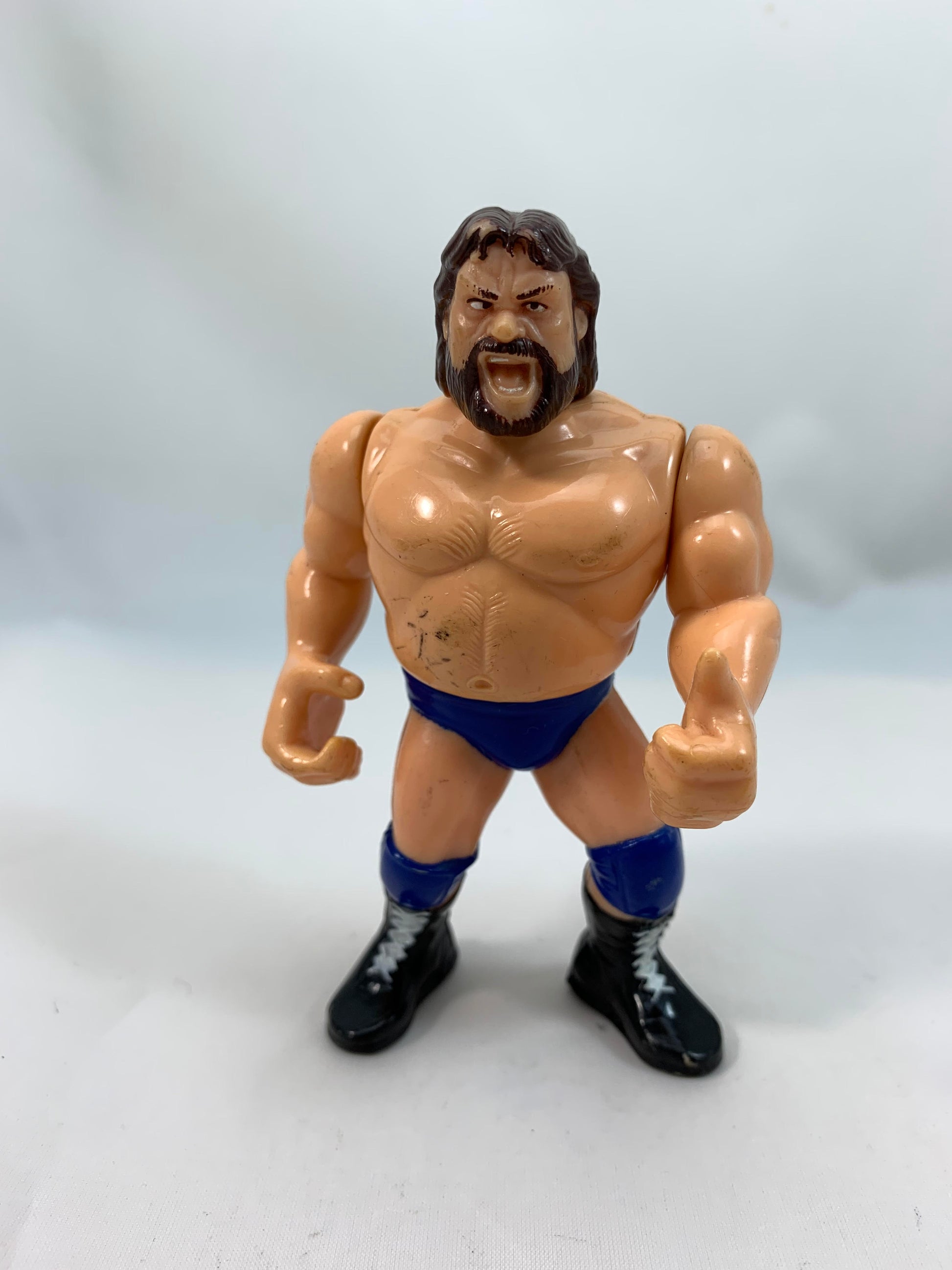 Hasbro - WWF - Hacksaw Jim Duggan - Wrestling Figure - 1991 - Loose