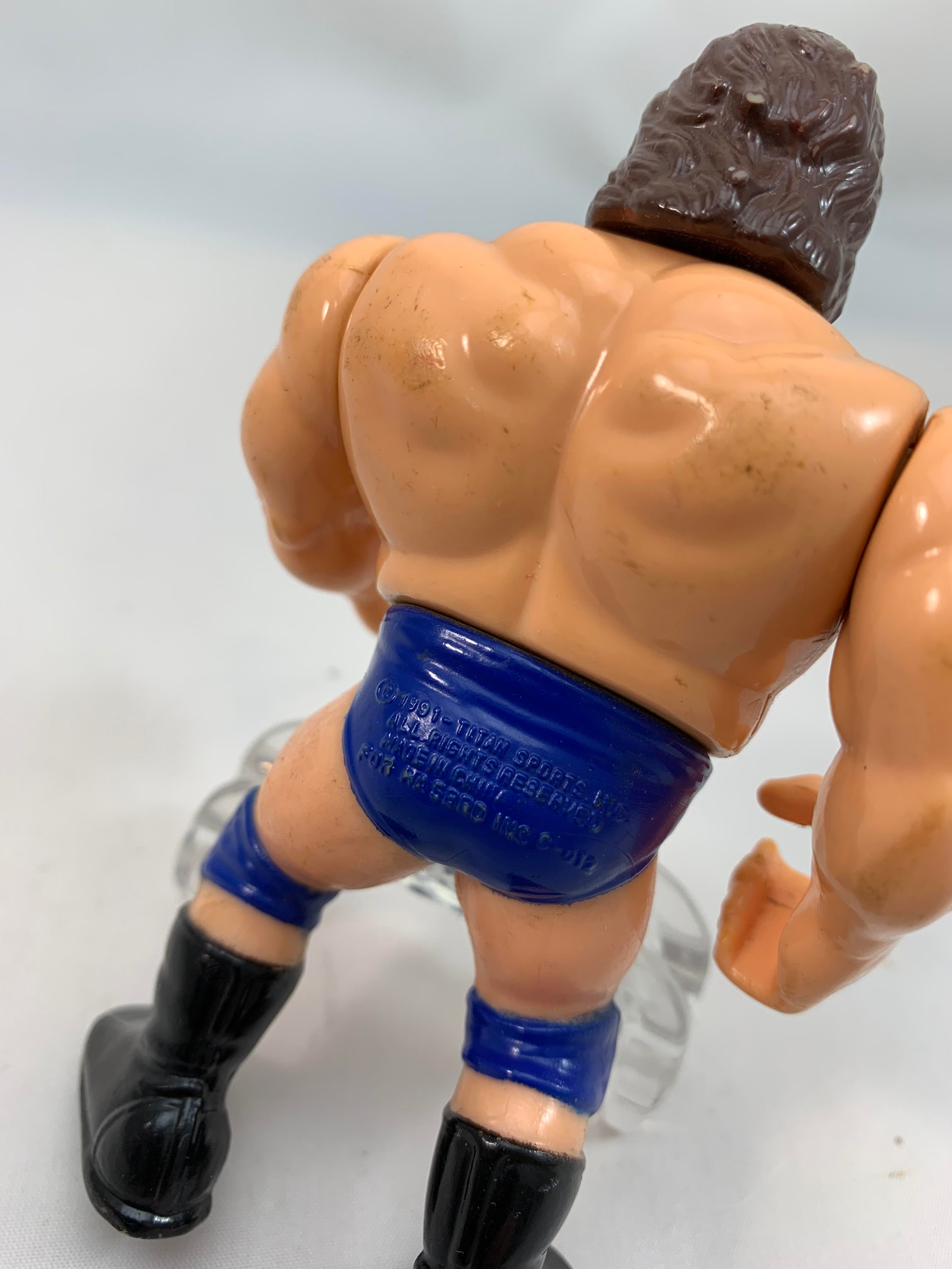 Hasbro - WWF - Hacksaw Jim Duggan - Wrestling Figure - 1991