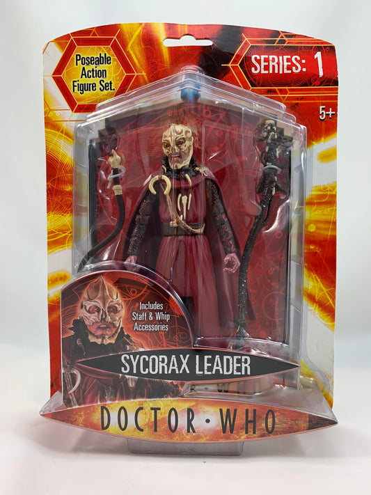 Character Options Dr Who MOC Dr Who Sycorax Leader Poseable Action Figure 2004 - MOC