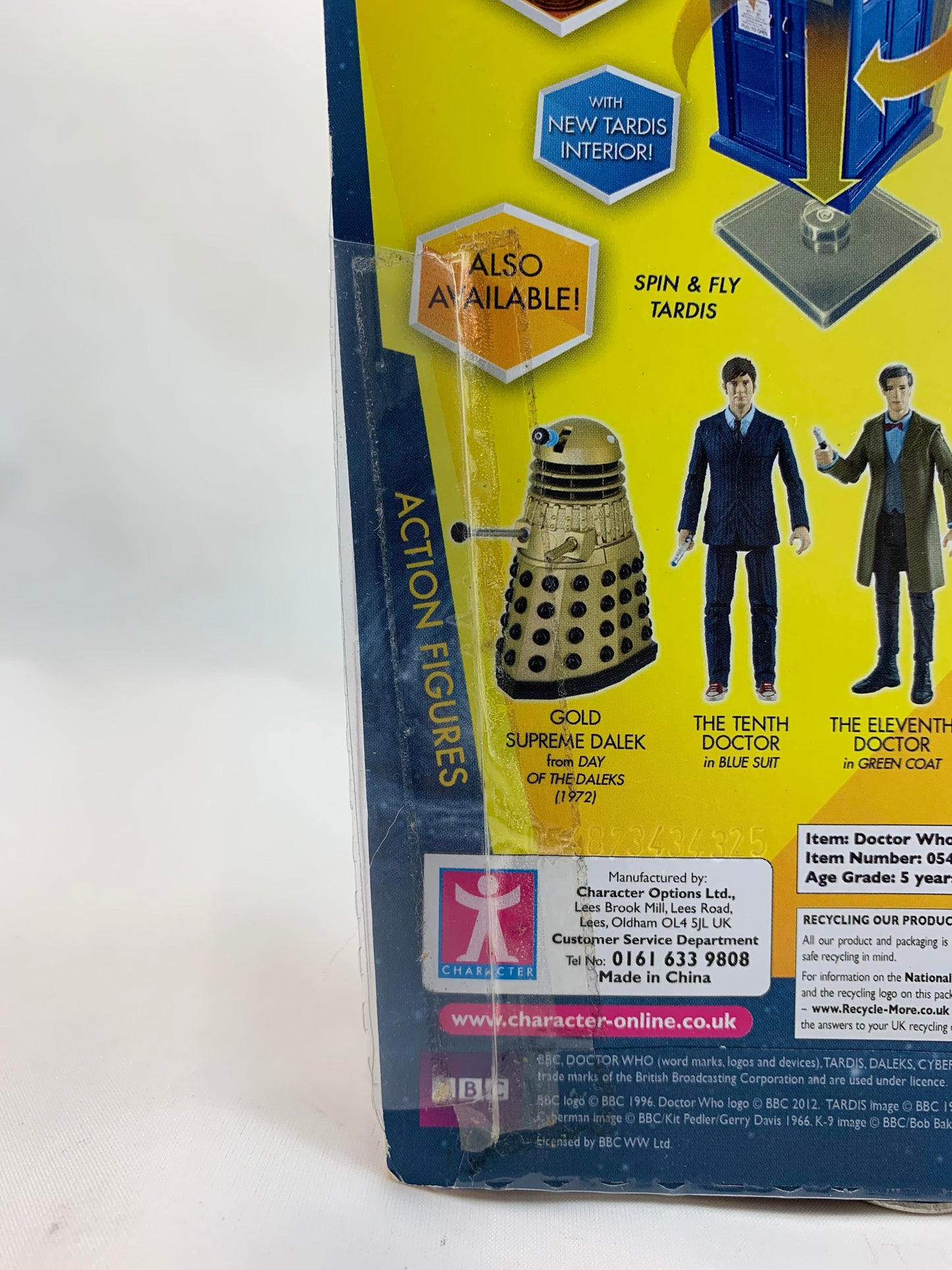 Character Options MOC Doctor Dr.Who Wave 3,The Twelfth Doctor , Series 8 2015 - Loose