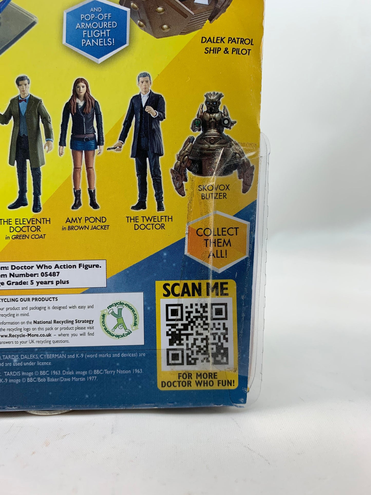 Character Options MOC Doctor Dr.Who Wave 3,The Twelfth Doctor , Series 8 2015 - Loose