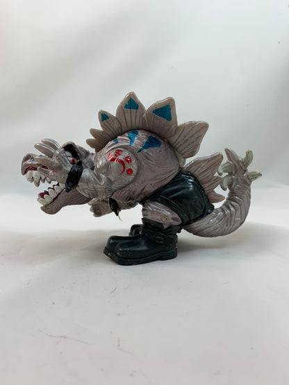 Mattel Vintage Street Sharks Extreme Dinosaurs Stegz with War Paint 1996 - Loose