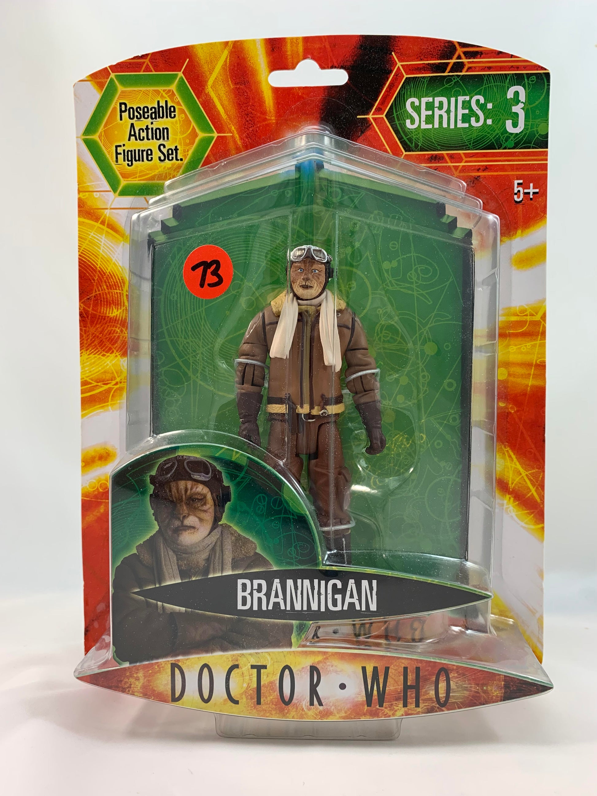 Charater Options MOC Doctor Who Action figure Series 3 - Branigan 2008 - MOC