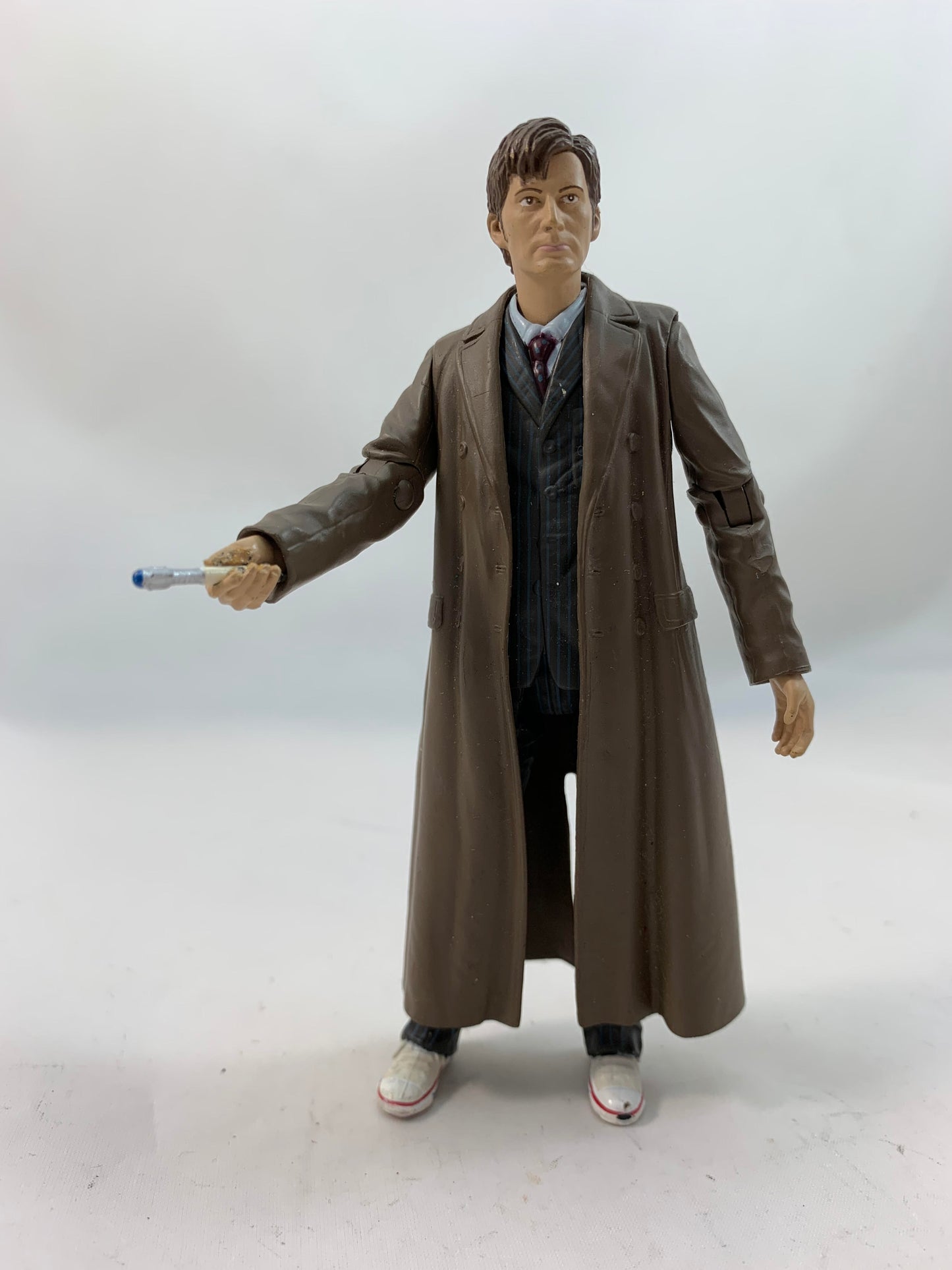 Character Options Doctor Who Figure Tenth Doctor David Tennant with Sonic Screwdriver (DAMAGED) - Loose