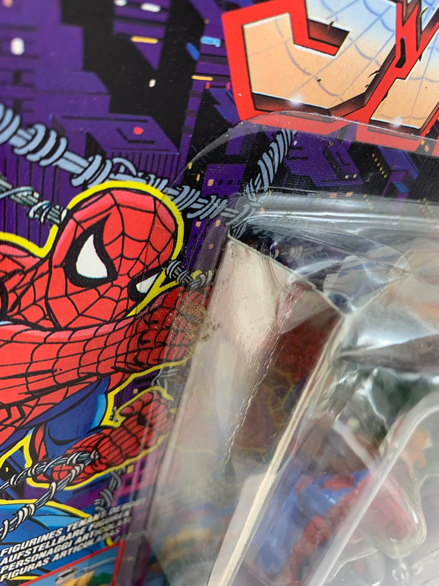 Toy Biz MOC Vintage Marvel Spider-Man vs Dr. Octopus Die Cast Web Of Steel Action Figure 1994 - MOC