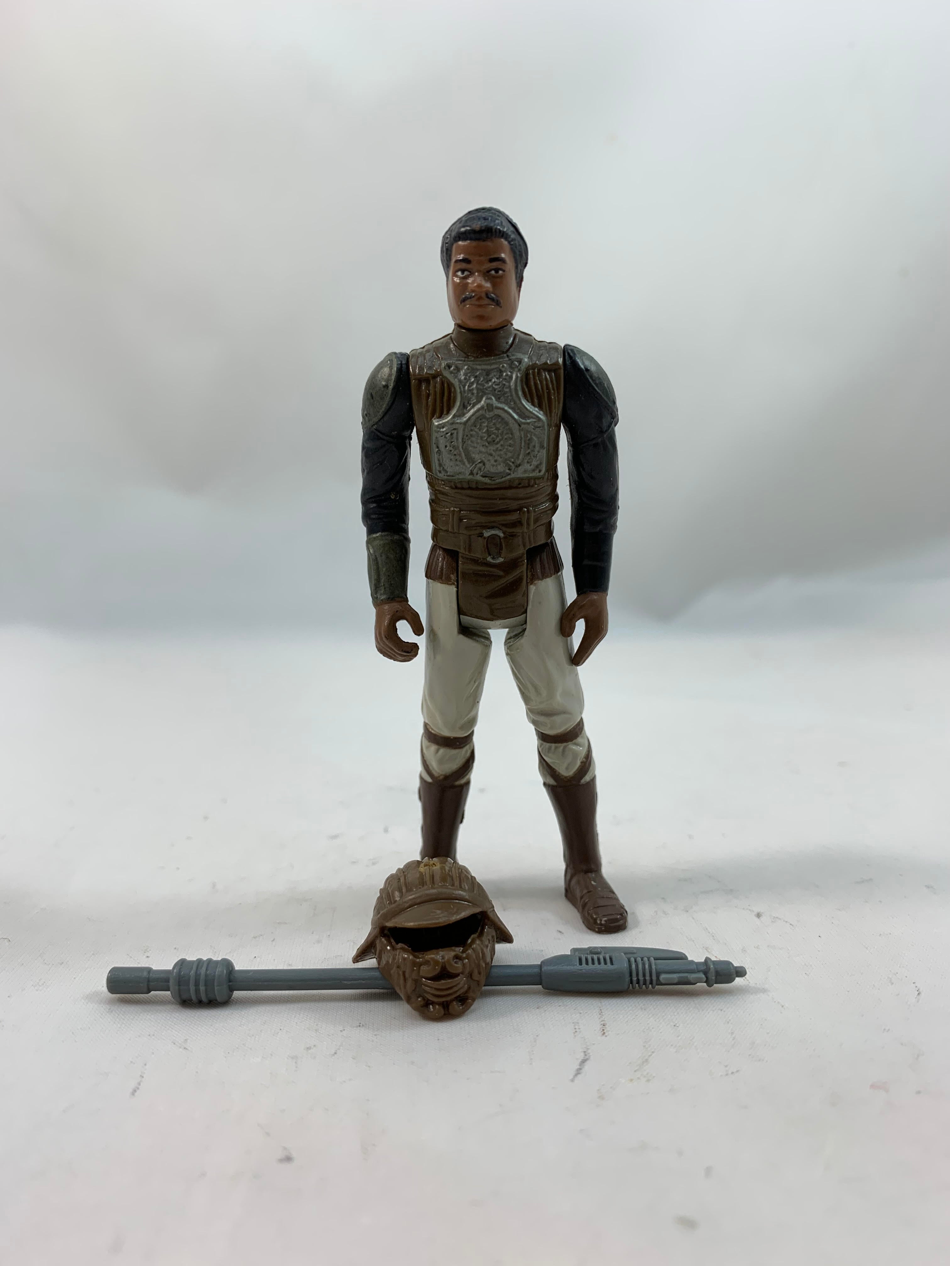 Kenner Vintage Star Wars: ROTJ Lando Calrissian Skiff Guard Disguise 100%  Original with accessories and weapons COO LFL 1982