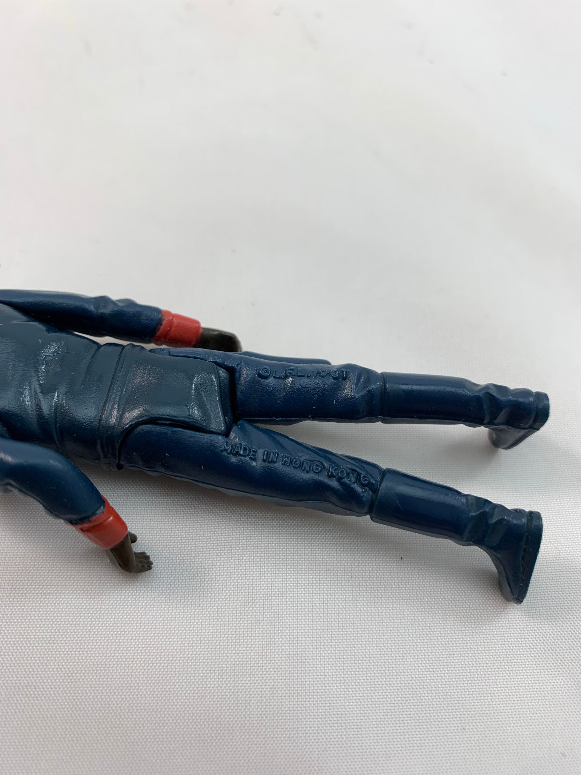 Kenner Vintage Star Wars TESB: The Empire Strikes Back Bespin Security Guard (Black) with Blaster Rifle COO 1981 LFL Hong Kong - Loose