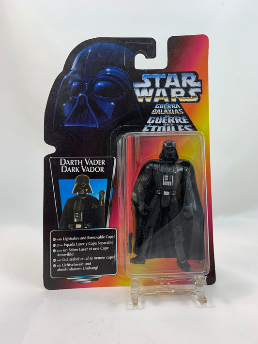 Kenner Hasbro Red Card Tri Logo Star Wars Power Of The Force 2 1995 Darth Vader 1996 - MOC