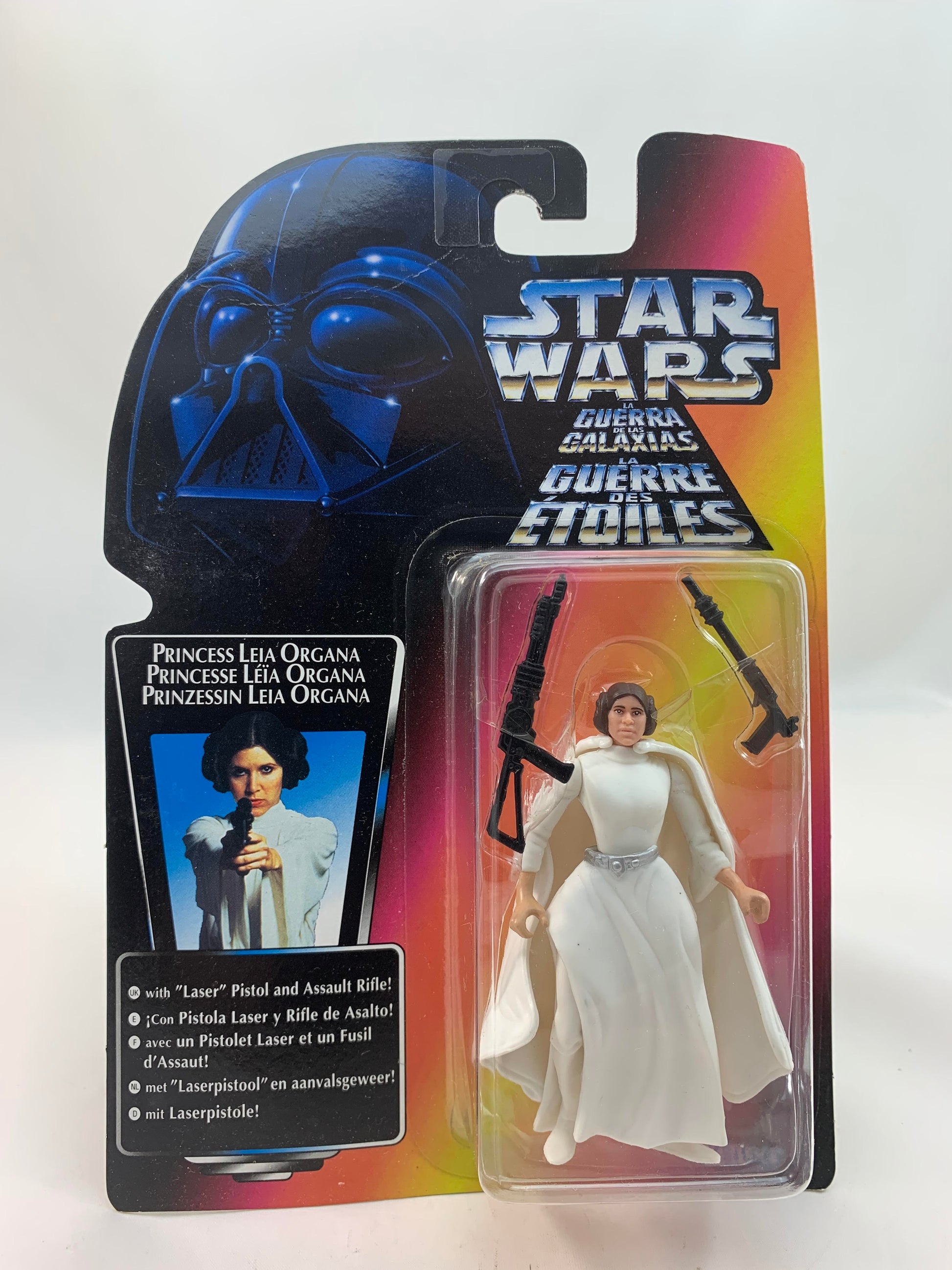 Kenner Hasbro Red Card Tri Logo Star Wars Power Of The Force 2 1995 Princess Leia Organa 1995 - MOC