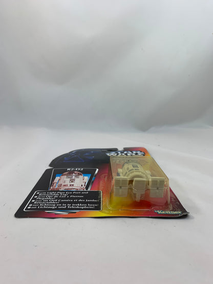 Kenner Hasbro Red Card Tri Logo Star Wars Power Of The Force 2 R2D2 1995 - MOC